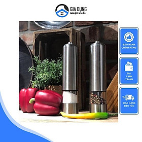 Mua Máy Xay Tiêu Muối Cầm Tay Chạy Pin Silit  Set 2 Cối Xay Tiêu Tiện Dụng  Chất Liệu Thép Không Gỉ  Chống Xước  Nhập Đức