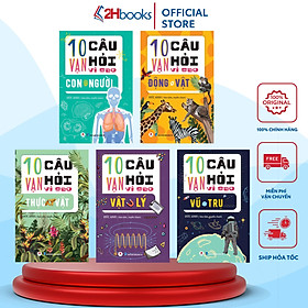 Hình ảnh Sách- Combo 5 Cuốn 10 Vạn Câu Hỏi Vì Sao: Con Người, Động Vật, Thực Vật, Vật Lý, Vũ Trụ- 2HBooks