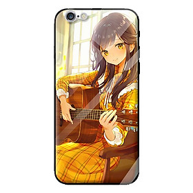 Ốp lưng kính cường lực cho iPhone 6s GIRL 131 - Hàng chính hãng