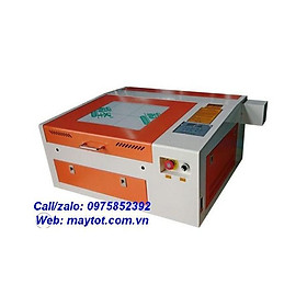 Mua Máy cắt khắc laser model YH-4040 ứng dụng gia công các vật liệu phi kim như da  vải  Mica  pha lê  thủy tinh hữu cơ 