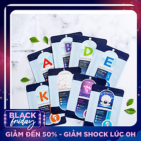 Combo 10 Mặt Nạ Giấy Dưỡng Da Foodaholic Essential Mask 23g x10