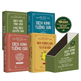 Download sách BỘ BOXSET DỊCH KINH LUẬN GIẢI (BÌA CỨNG - QUÉT BỤNG VÀNG)