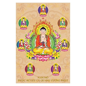 Mua Tranh Phật Giáo Dược Sư Lưu Ly 569 (40 x 60 cm)