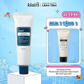 Kem dưỡng Dear Klairs Rich Moist Soothing Cream 80 ml