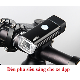 Đèn pha xe đạp machfally 4 chế độ sáng