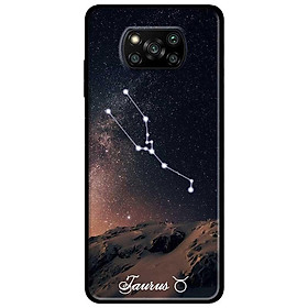 Ốp lưng dành cho Xiaomi Poco X3 mẫu Cung Hoàng Đạo - Taurus