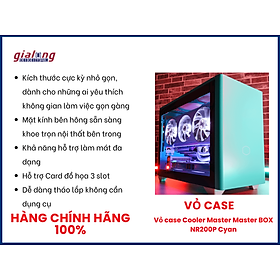 Mua Vỏ case Cooler Master Master BOX NR200P Cyan - Hàng chính hãng