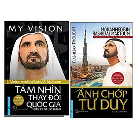 Sách - Combo 2 Cuốn: My Vision - Tầm Nhìn Thay Đổi Quốc Gia + Ánh Chớp Tư Duy