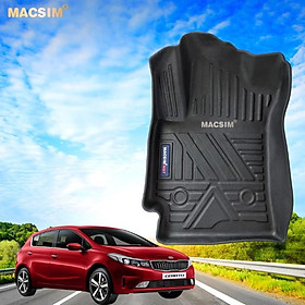 Thảm lót sàn xe ô tô Kia K3 qd Nhãn hiệu Macsim chất liệu nhựa TPV cao cấp