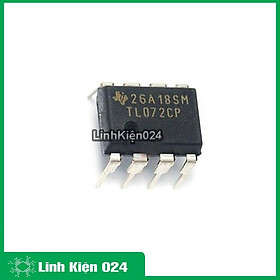 Mua IC TL072 Điện Áp Hoạt Động 6V – 36V