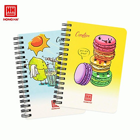 Sổ Lò Xo Hồng Hà 160 Trang A6 Creative (4123)
