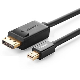Cáp chuyển đổi Mini DP sang DisplayPort 3M màu Đen Ugreen 10434MD105 Hàng chính hãng