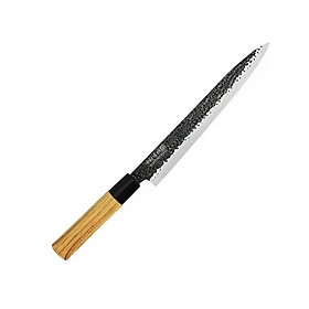 Mua Dao làm bếp Nhật Bản cán gỗ  lưỡi bằng Titanium cao cấp