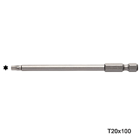 Mũi vặn vít đầu hoa khế T20/T20H chuôi lục giác H = 6,35 Vessel (Nhật Bản)