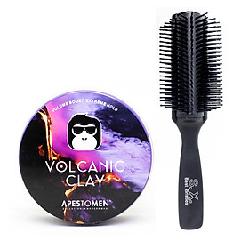 Sáp Vuốt Tóc Apestomen Volcanic Clay V4 + Lược Bán Nguyệt