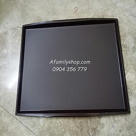 Mua Khay nhựa vuông màu nâu (27*27cm)