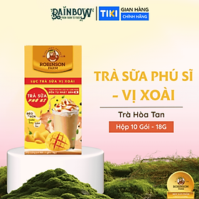 ROBINSON FARM - Trà Sữa Phú Sĩ - Vị Xoài - Hộp 180g (10 gói x 18g)