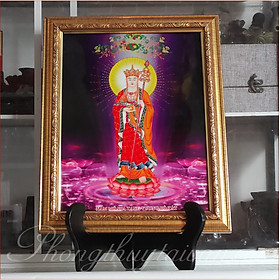 Mua Bài vị Địa Tạng Vương Bồ Tát 28cm*35cm (tặng kèm bột ngũ vị bao sái)