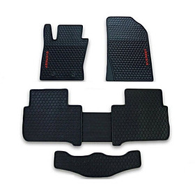 Thảm lót sàn để chân cao su dành cho ô tô Ford Everest Chống trơn trượt, Chống bám bẩn, Không mùi thân thiện môi trường, Dễ dàng vệ sinh, lau chùi, Màu đen tiện dụng sang trọng