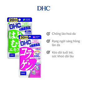 Combo Viên uống Chống Lão Hoá Da (Adlay & Collagen)