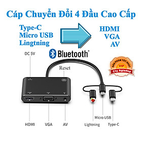 Mua  Tổng hợp  các dây cáp chuyền tín hiệu nối điện thoại với máy chiếu tivi