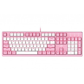 Bàn phím cơ Gaming DAREU EK1280s Pink-White - Hàng Chính Hãng