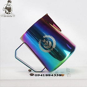 Mua Ca Đánh Sữa Khắc Logo Tulip 600ml  - Ca Đổ Art