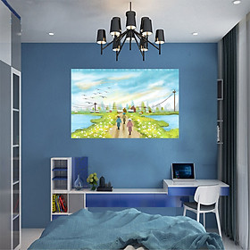 Decal in khổ lớn đường về nhà TMN-35