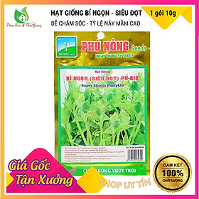 Mua Hạt Giống Bí Ngọn Siêu Đọt Dễ Trồng  Năng Suất Cao - Phú Nông Seeds - Shop Phân Bón và Hạt Giống