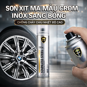 Mua Sơn Mạ Crom Chống Cháy Chịu Nhiệt Độ Cao - Sơn Sắt Thép Gỉ Sét  Chống Ăn Mòn Hiệu Quả