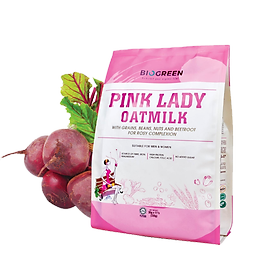 Sữa thực vật hữu cơ nhập khẩu BIOGREEN Pink Lady Gói nhỏ tiện lợi