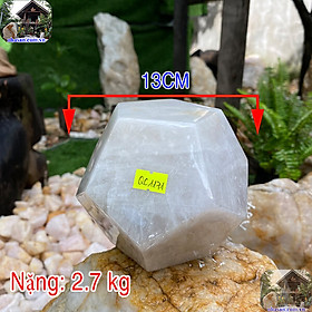Đá thạch anh 12 mặt NHA SAN QC1171 Giúp bạn tập trung và sáng tạo - 2.7 Kg