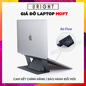 Giá Đỡ Laptop Di Động Siêu Mỏng MOFT Stand - Hàng Chính Hãng