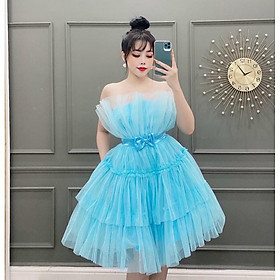 Đầm cúp xoè dún tầng siêu xinh TRIPBLE T DRESS -Size M/L - MS275V