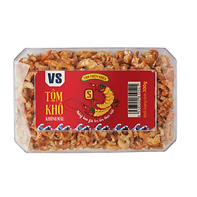 Tôm khô thiên nhiên không màu - VS - size S 200gr