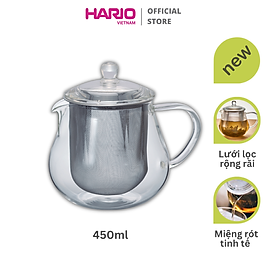 Bình pha trà kèm lưới lọc Hario 450ml (CHC-45T)