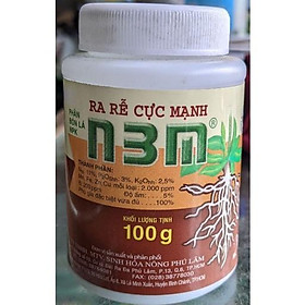 Ra rễ cực mạnh N3M 100g. Dùng cho hoa cây cảnh