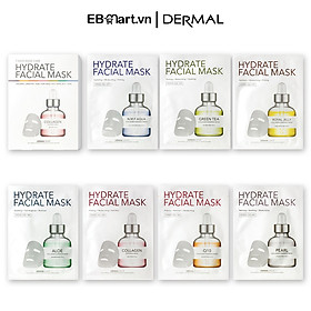 Hộp mặt nạ 7 ngày Dermal Korea | EBMart