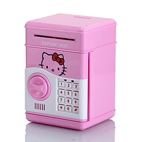 Mua Két sắt mini - Hộp tiết kiệm tiền khóa mã số cho bé nhiều hình dễ thương