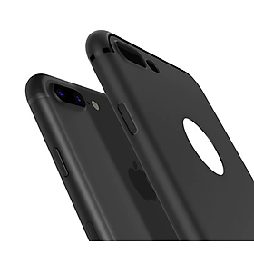 Ốp lưng dẻo mỏng đen cho iPhone 7 Plus/ 8 Plus - hàng nhập khẩu