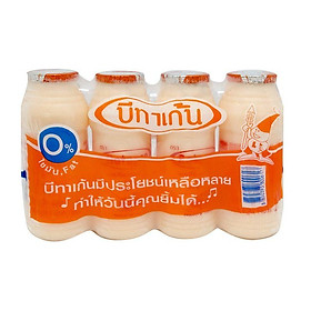 Sữa Chua Uống Betagen Cam 140ML Lốc 4 Chai - 8850393800617