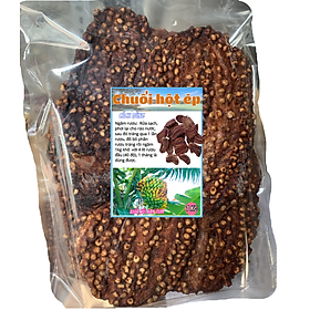 Đặc Sản Kon Tum - Miếng Chuối Hột Kon Tum Ép Bánh Thơm Ngon (Chuối Hột Nhà) 1Kg - OCOP 3 Sao