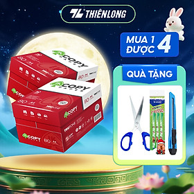 Combo 10 Ream giấy A4 80 gsm IK Copy (500 tờ) - Hàng nhập khẩu Indonesia