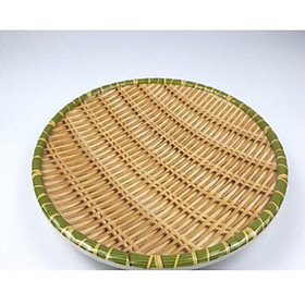Mua Đĩa Phíp Giả Tre Đan - Mẹt Đựng Đồ Ăn Hình Tròn (20cm 22cm 25cm 30cm 35cm)