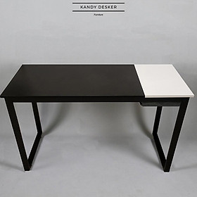 Mua Bàn máy tính  Bàn làm việc 1m2 KanDy Desker lắp ghép dễ dàng full phụ kiện