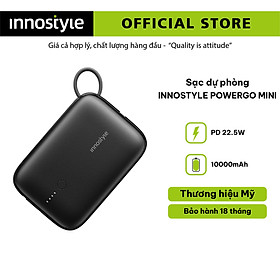 Mua SẠC DỰ PHÒNG INNOSTYLE POWERGO MINI 10000MAH 22.5W TÍCH HỢP CÁP USB-C IP22PDBLK - HÀNG CHÍNH HÃNG