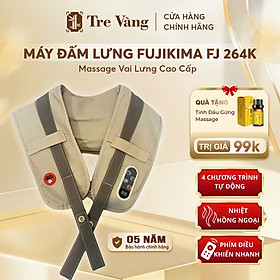 Gối Massage Hồng Ngoại Cao Cấp FUJIKIMA FJ-488K CHÍNH HÃNG