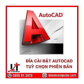Mua Đĩa Cài Đặt Phần Mềm Autocad Tuỳ Chọn Phiên Bản