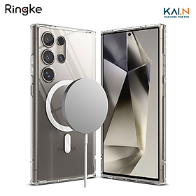 Ốp lưng Dành Cho Samsung Galaxy S24 Ultra RINGKE Fusion Magnetic_ Hàng Chính Hãng