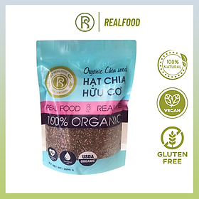 1kg Hạt chia hữu cơ Real Food (organic chia seeds)